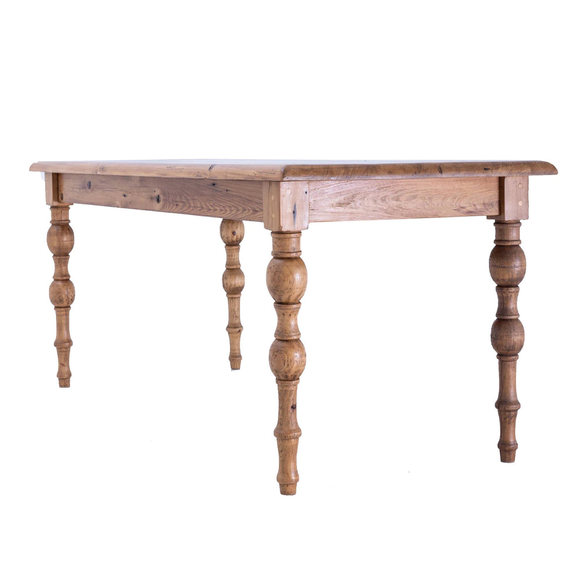 Turned Leg Dining Table – The Corbel